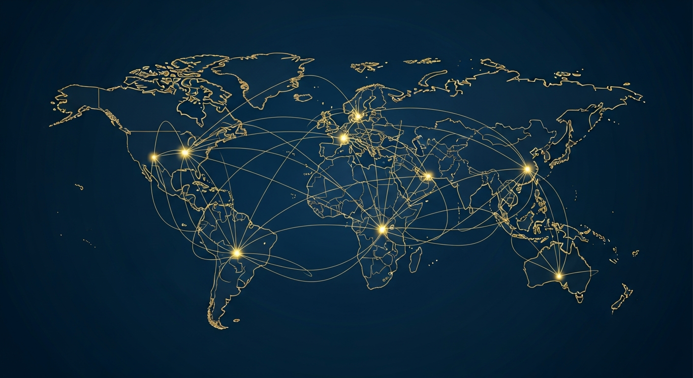 Global Network Map